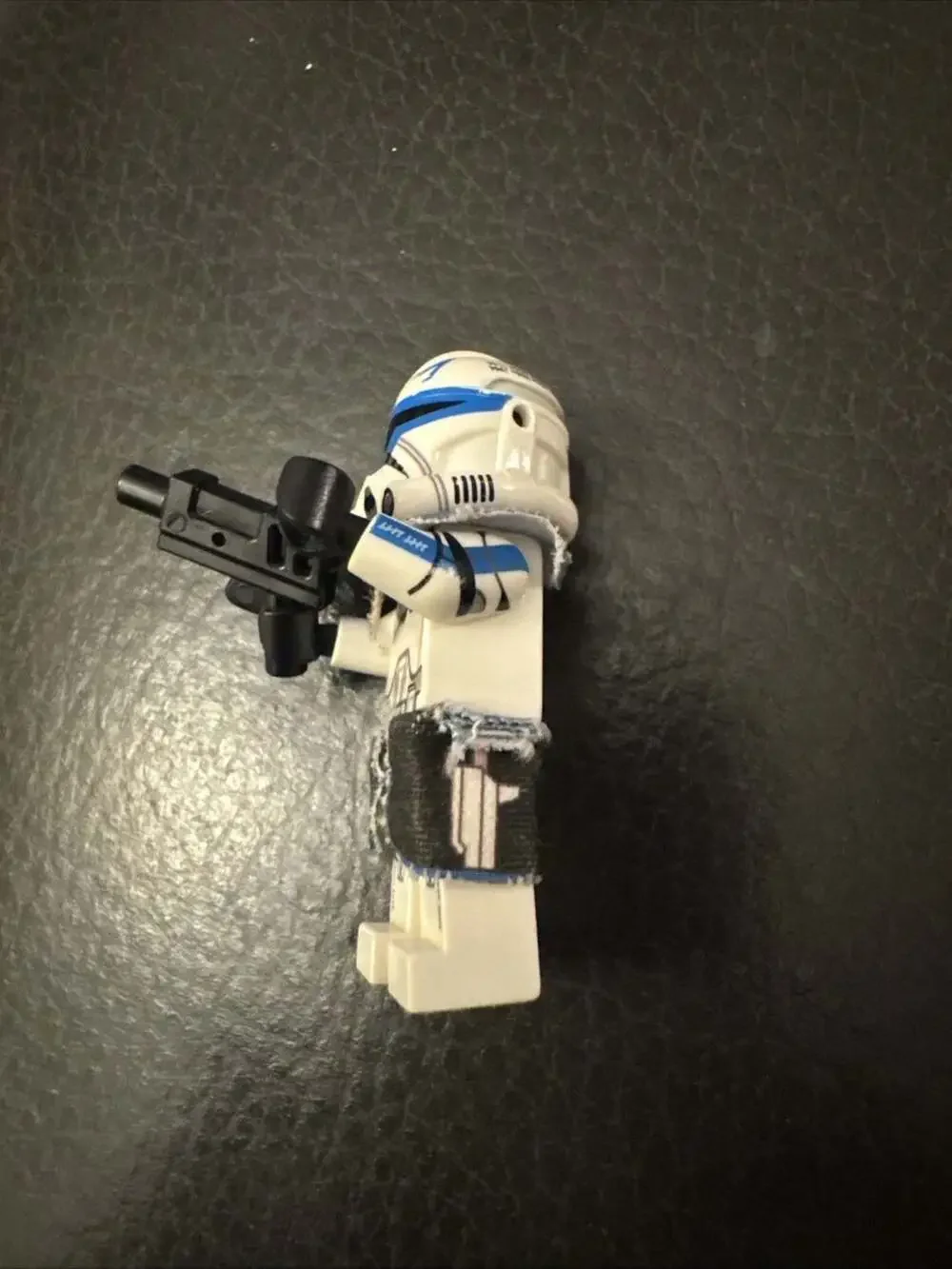 Lego Star Wars The Clone Wars Phase 2 Captain Rex Minifigure With Black Head